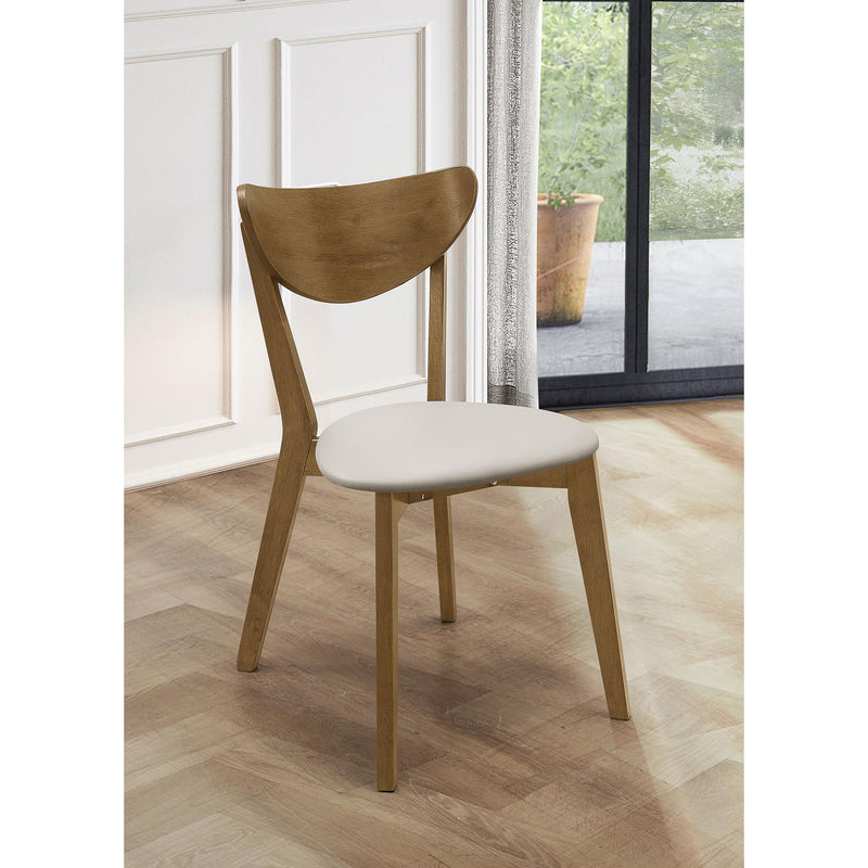 Coaster Furniture Kersey 103062 Wood Dining Side Chair - Chestnut (Set of 2) IMAGE 9