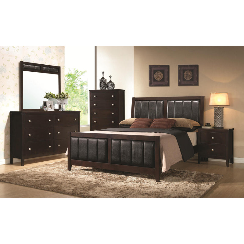 Coaster Furniture Carlton California King Upholstered Bed 202091KW IMAGE 2