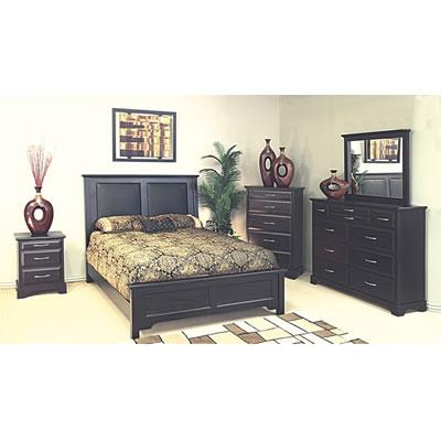 Mako Wood Furniture Symphony 3-Drawer Nightstand Symphony 2900-65 IMAGE 2