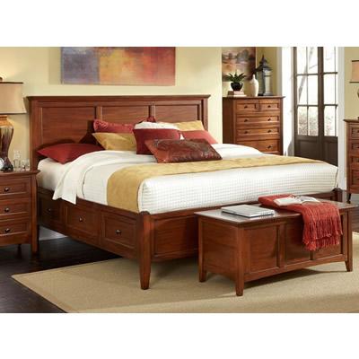 A-America Westlake King Bed with Storage WSL-CB-5-19-1 IMAGE 1