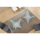 VIG Furniture Modrest Dining Table with Glass Top and Pedestal Base Modrest VGVCT20901 IMAGE 3