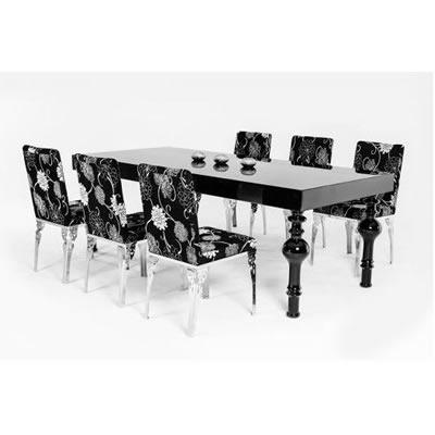 VIG Furniture Modrest Nayri Dining Table Modrest Nayri VGGU885DT-BLK IMAGE 2