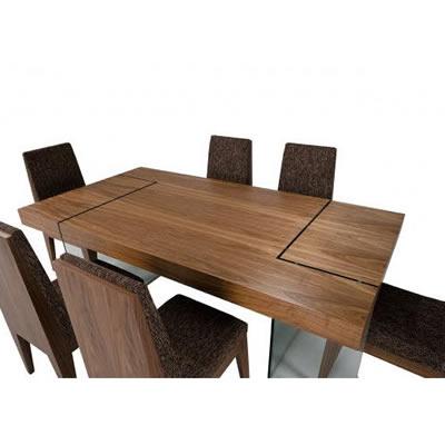 VIG Furniture Modrest Dining Table Modrest Aura VGCND10501-V36A-SET IMAGE 3