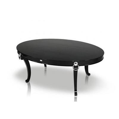 VIG Furniture Oval A&X Dining Table A&X Bellagio VGUNRC831-202-BLK IMAGE 1