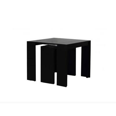 VIG Furniture Modrest Dining Table Modrest Morph VGGU837XT-BLK IMAGE 2