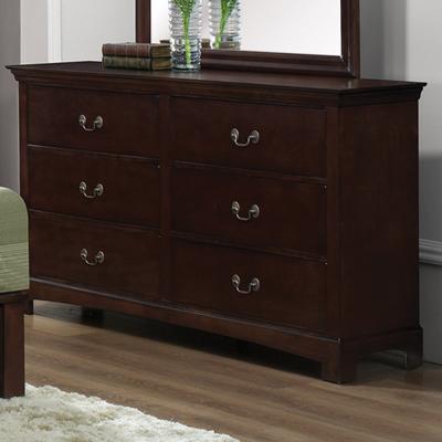 Brassex Jacqueline 6-Drawer Dresser Jacqueline 20003 IMAGE 1