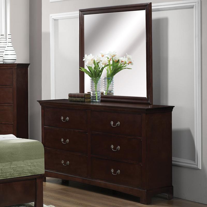 Brassex Jacqueline 6-Drawer Dresser Jacqueline 20003 IMAGE 2