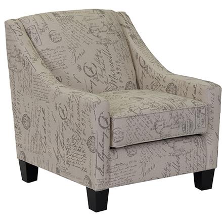Dynasty Furniture Stationary Fabric Accent Chair 1225-30 A3-1378 IMAGE 1