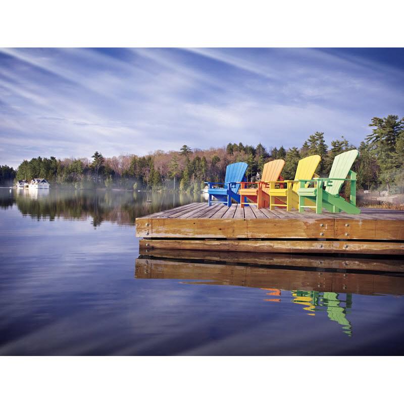 C.R. Plastic Products Generation C01-01 Adirondack - Red IMAGE 5