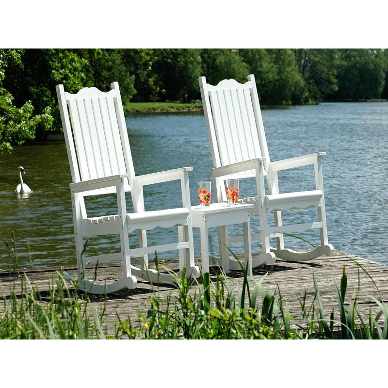 C.R. Plastic Products Generation C05-02 Porch Rocker - White IMAGE 3