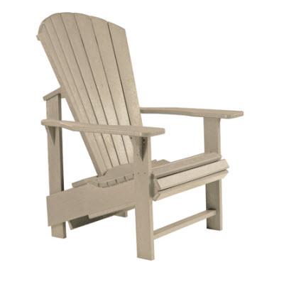 C.R. Plastic Products Generation C03-07 Upright Adirondack - Beige IMAGE 1