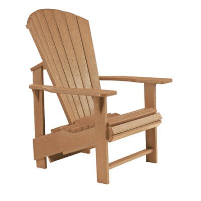 C.R. Plastic Products Generation C03-08 Upright Adirondack - Cedar IMAGE 1