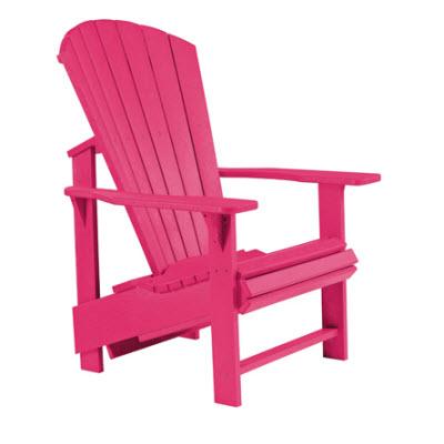 C.R. Plastic Products Generation C03-10 Upright Adirondack - Fuchsia IMAGE 1