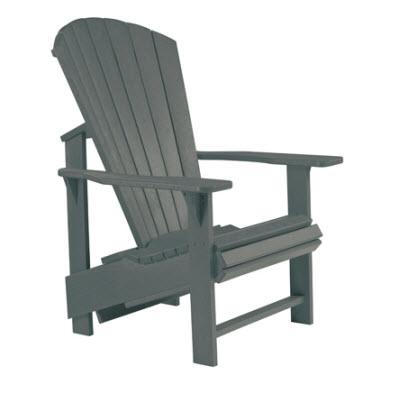 C.R. Plastic Products Generation C03-18 Upright Adirondack - Slate Grey IMAGE 1