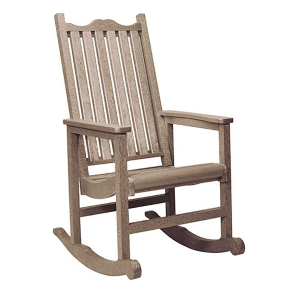 C.R. Plastic Products Generation C05-07 Porch Rocker - Beige IMAGE 1