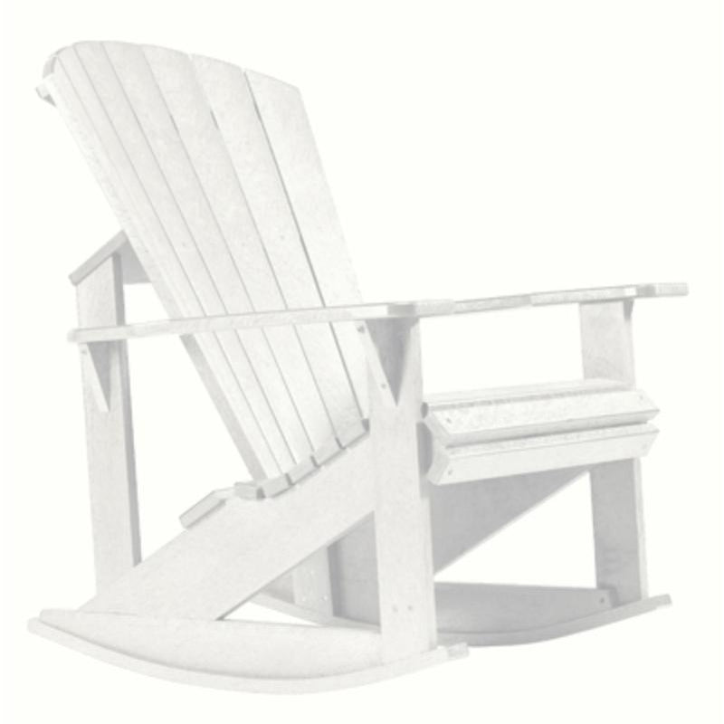 C.R. Plastic Products Generation C04-02 Addy Rocker - White IMAGE 1