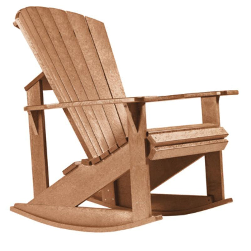 C.R. Plastic Products Generation C04-08 Addy Rocker - Cedar IMAGE 1