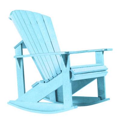 C.R. Plastic Products Generation C04-11 Addy Rocker - Aqua IMAGE 1