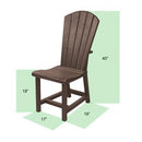 C.R. Plastic Products Generation C11-07 Addy Dining Side Chair - Beige IMAGE 2