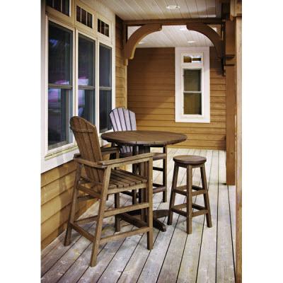  C.R. Plastic Products Outdoor Seating Stools C21-04 IMAGE 4
