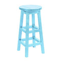  C.R. Plastic Products Generation C21-11 Bar Stool - Aqua IMAGE 1