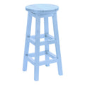  C.R. Plastic Products Generation C21-12 Bar Stool - Sky Blue IMAGE 1