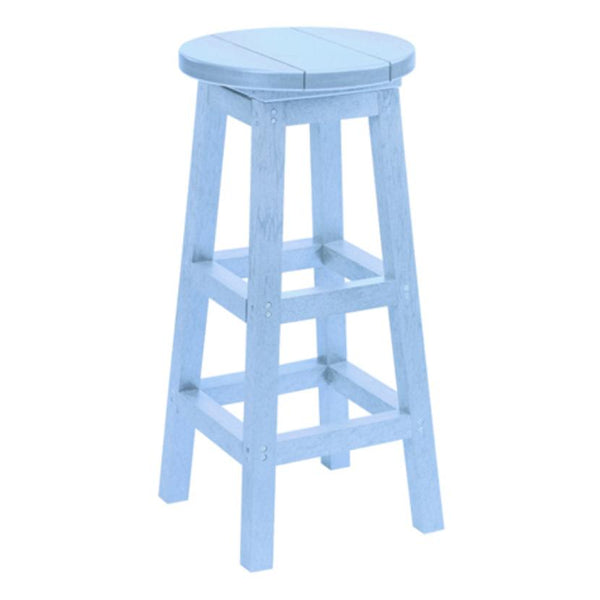 C.R. Plastic Products Generation C21-12 Bar Stool - Sky Blue IMAGE 1