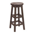  C.R. Plastic Products Generation C21-16 Bar Stool - Chocolate IMAGE 1