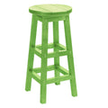  C.R. Plastic Products Generation C21-17 Bar Stool - Kiwi Lime IMAGE 1