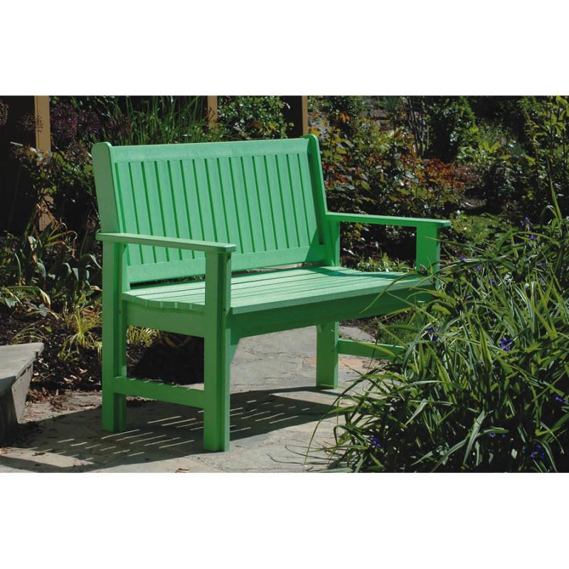 C.R. Plastic Products Outdoor Seating Benches B01-01 IMAGE 3