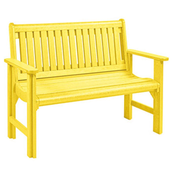 C.R. Plastic Products Outdoor Seating Benches B01-04 IMAGE 1