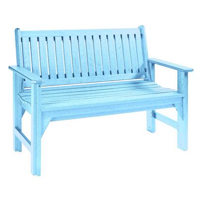 C.R. Plastic Products Outdoor Seating Benches B01-11 IMAGE 1