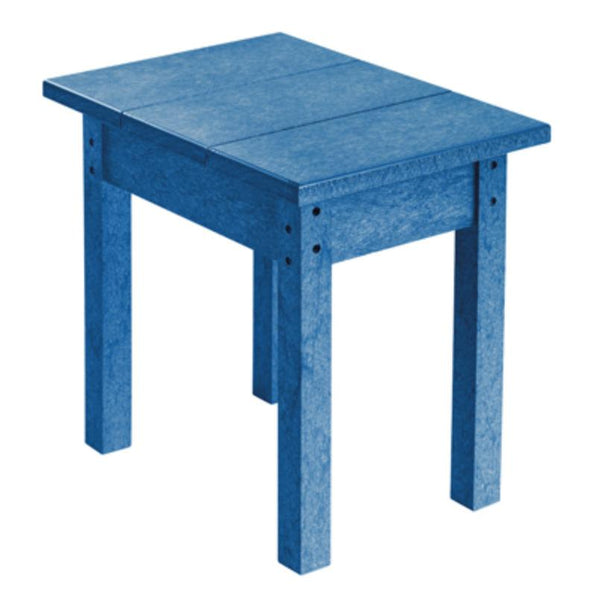 C.R. Plastic Products Generation T01-03 Small Rectangular Table - Blue IMAGE 1