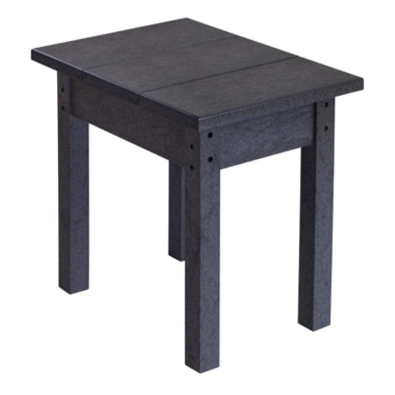 C.R. Plastic Products Generation T01-18 Small Rectangular Table - Slate IMAGE 1