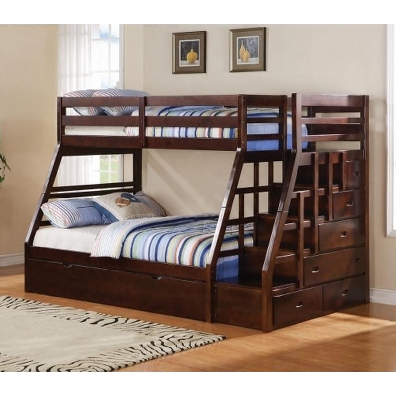 Acme Furniture Jason 37015 Twin/Full Bunk Bed IMAGE 2
