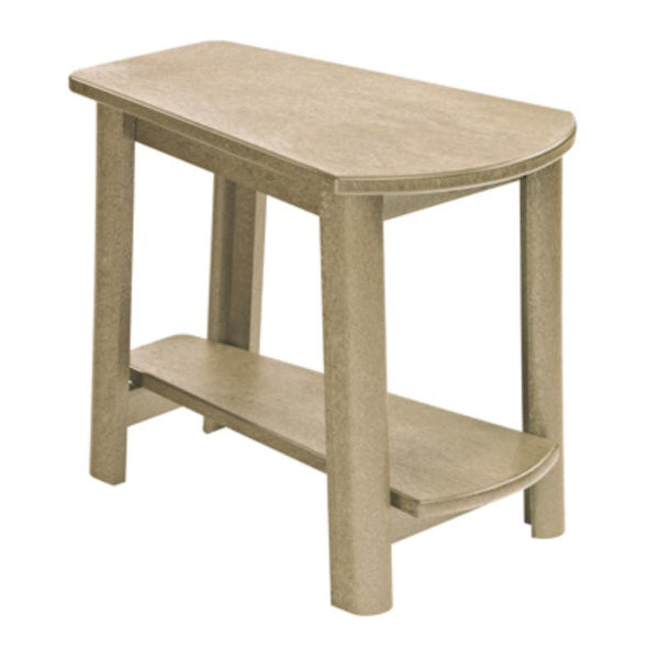 C.R. Plastic Products Generation T04-07 Addy Side Table - Beige IMAGE 1