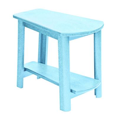 C.R. Plastic Products Generation T04-11 Addy Side Table - Aqua IMAGE 1