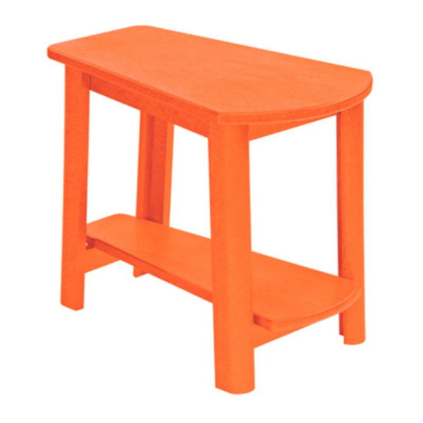 C.R. Plastic Products Generation T04-13 Addy Side Table - Orange IMAGE 1