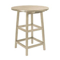 C.R. Plastic Products Generation TB03-07 40" Pub Table Legs - Beige IMAGE 1