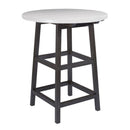 C.R. Plastic Products Generation TB03-14 40" Pub Table Legs - Black IMAGE 2