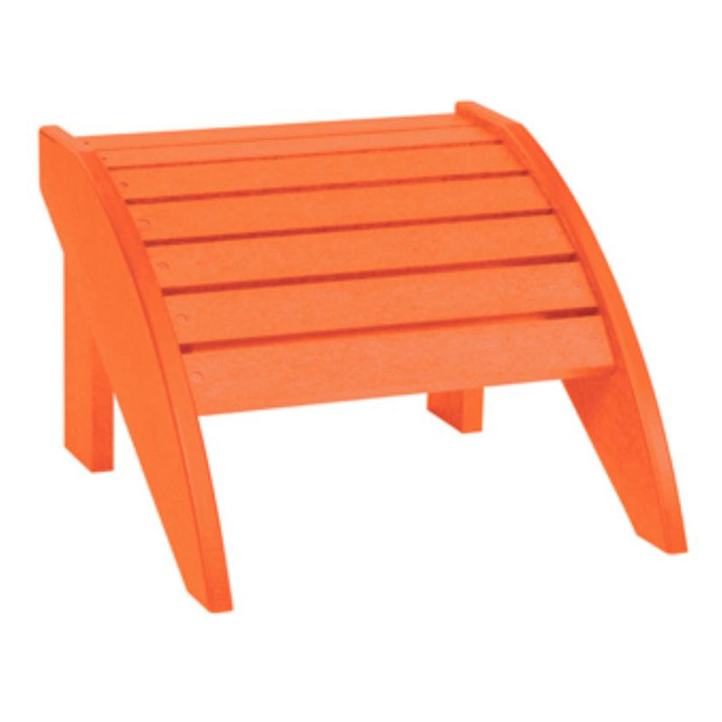 C.R. Plastic Products Generation F01-13 Footstool - Orange IMAGE 1