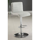  Furniture of America Passore Adjustable Height Stool CM-BR6905WH IMAGE 1