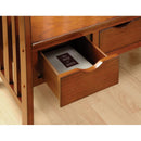  Furniture of America Pine Crest Storage Bench CM-BN6300 IMAGE 2