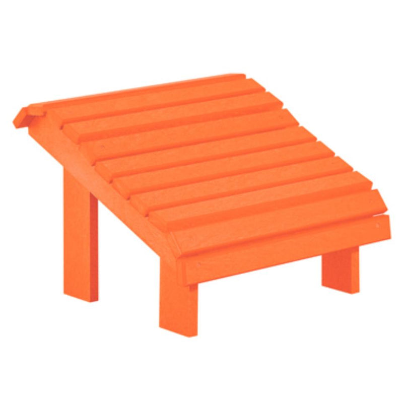 C.R. Plastic Products Generation F04-13 Footstool - Orange IMAGE 1