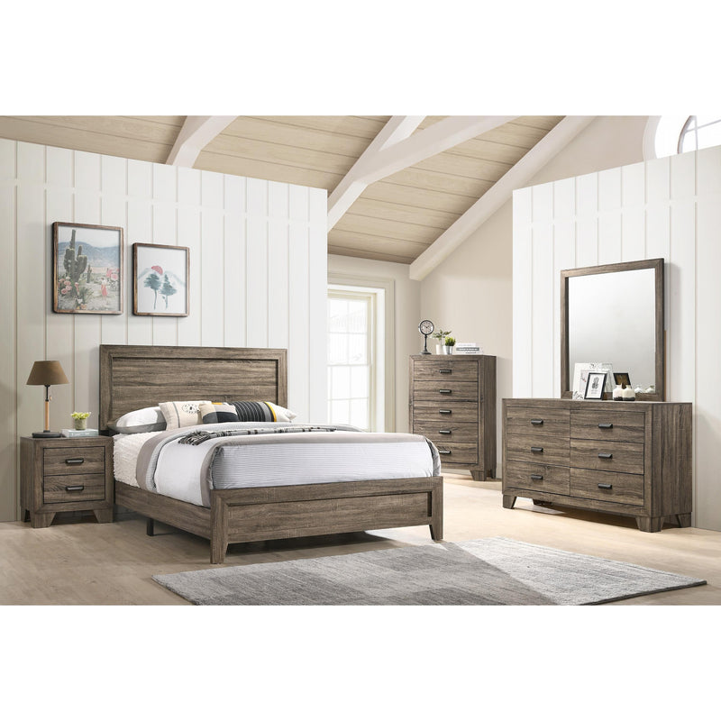 Crown Mark Millie B9200 6 pc Queen Panel Bedroom Set IMAGE 1