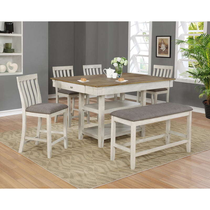 Crown Mark Nina 2715 6 pc Counter Height Dining Set IMAGE 1