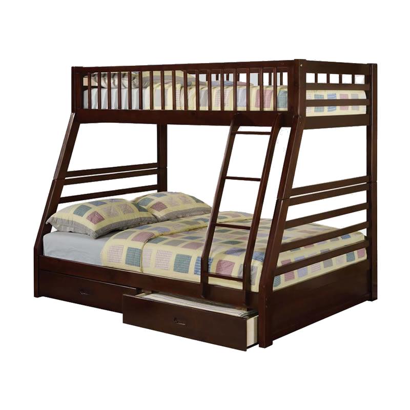 Acme Furniture Jason 02020 Twin over Full Bunk Bed IMAGE 1