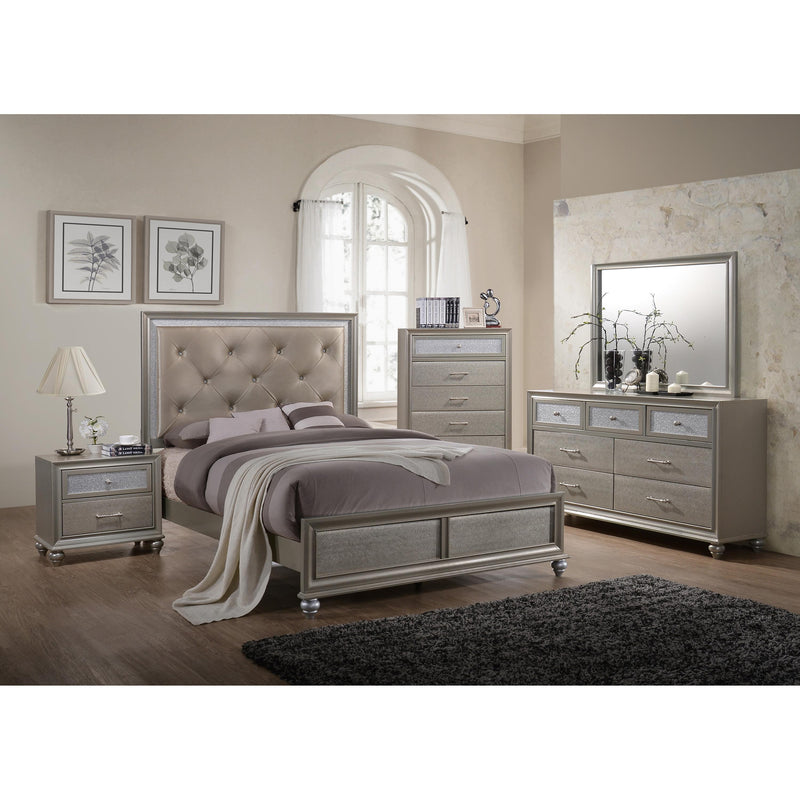 Crown Mark Lila B4390 6 pc Full Panel Bedroom Set IMAGE 1