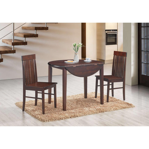 IFDC T-1072/ C-1072 3 pc Dining Set IMAGE 1