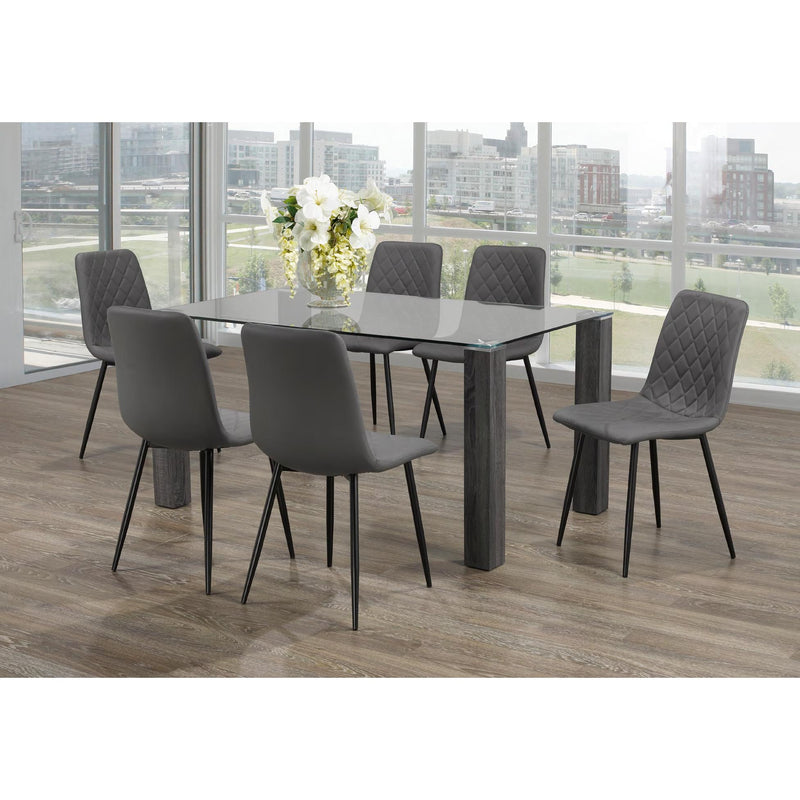 IFDC T-1449/ C-1712 7 pc Dining Set IMAGE 1